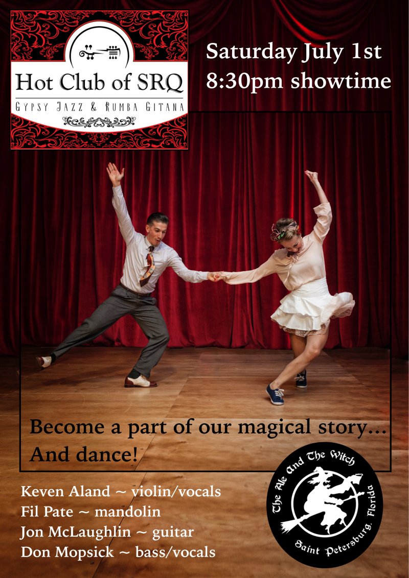 Our summer debut at the Ale and the Witch!